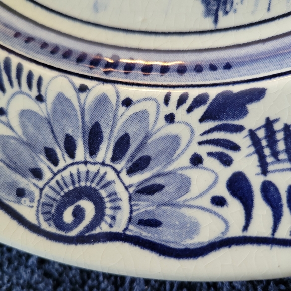 Delph decorative plate from Holland - Picture 3 of 7